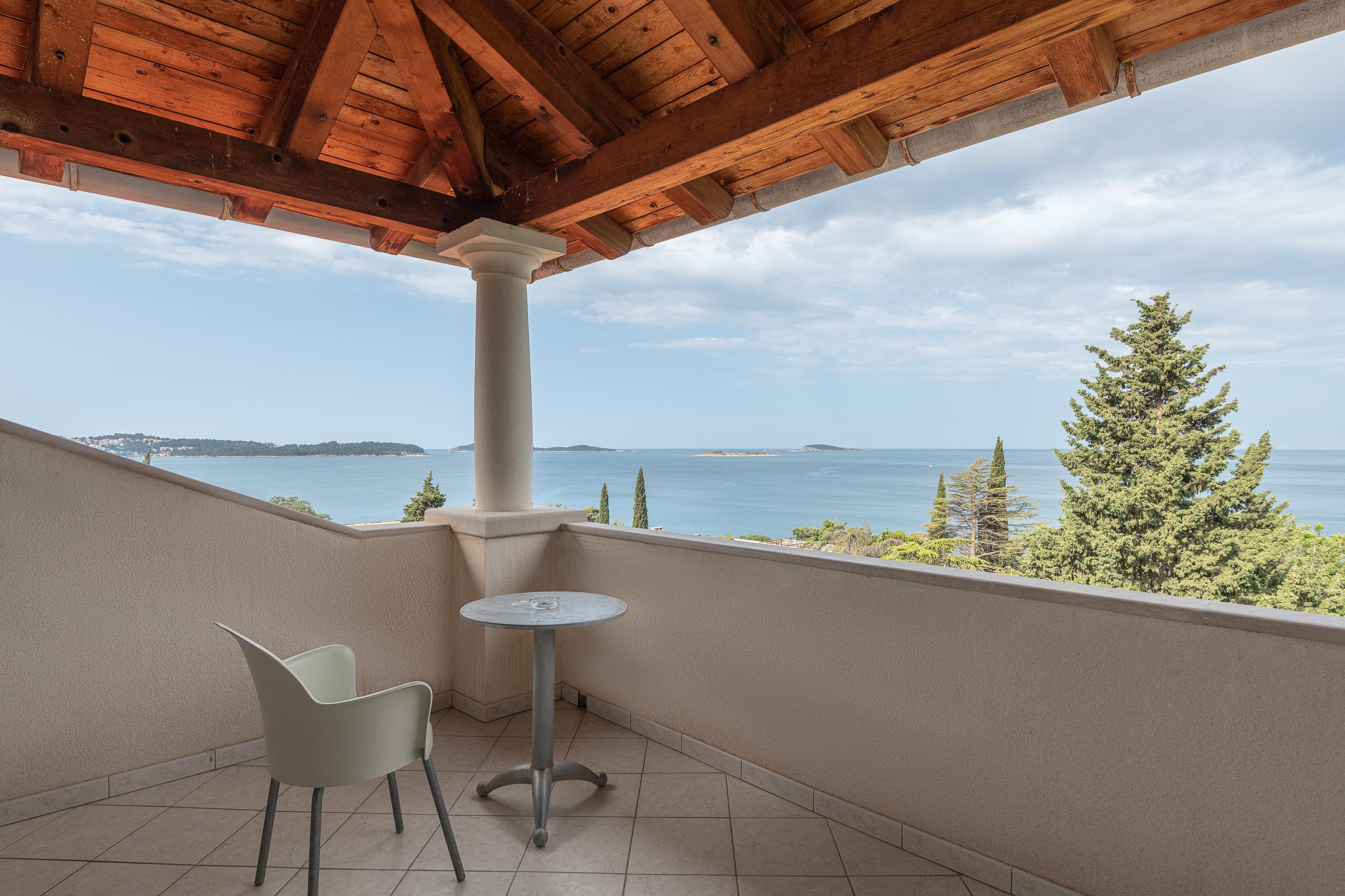 Villa Plat Mlini Bagian luar foto