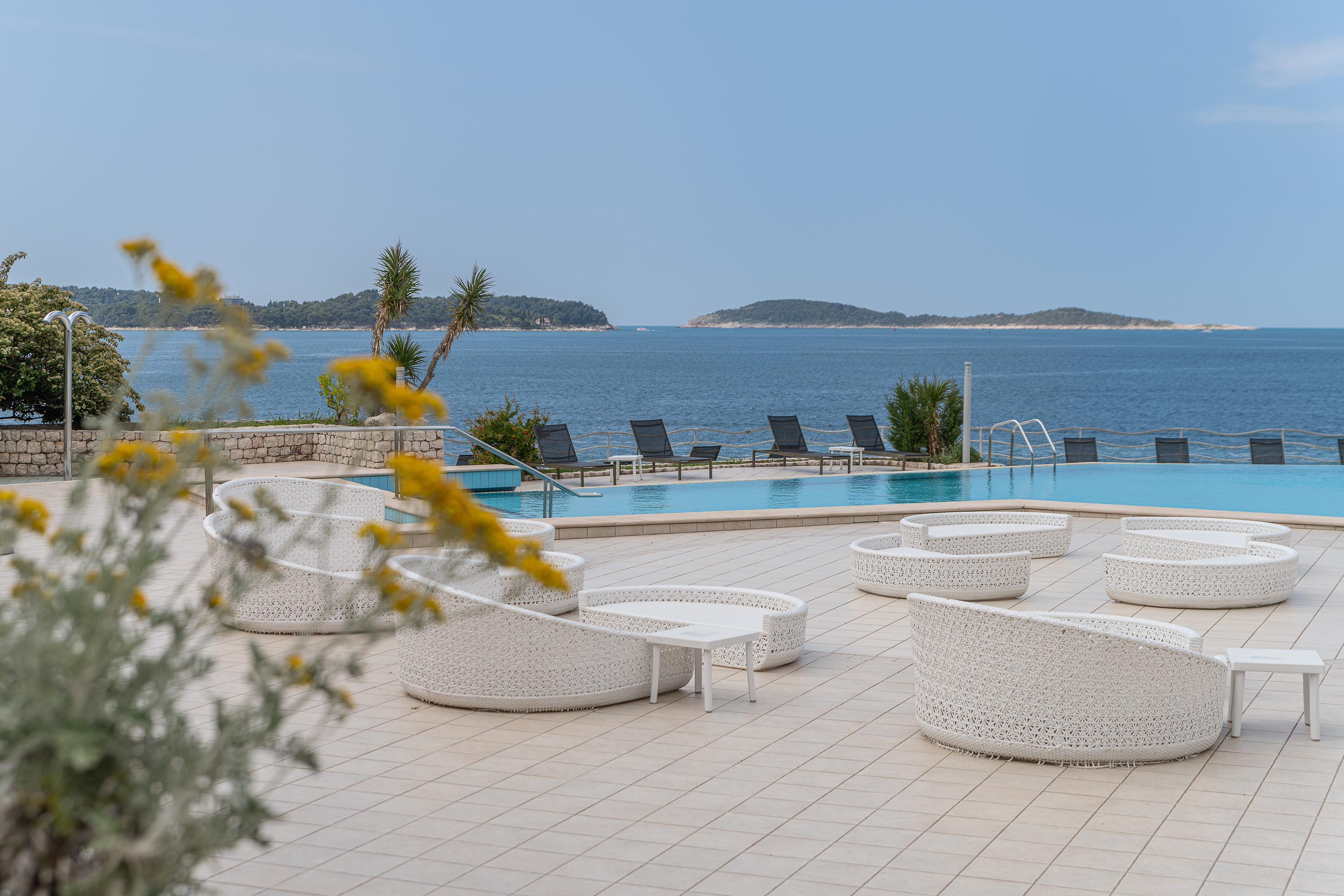 Villa Plat Mlini Bagian luar foto